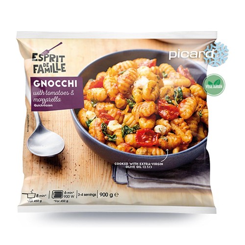 Picard Gnocchi with Tomatoes & Mozzarella