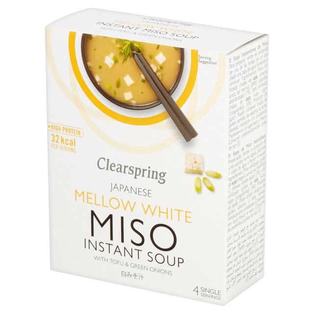 Clearspring Mellow White Miso Soup with Tofu & Green Onions thumbnail 2
