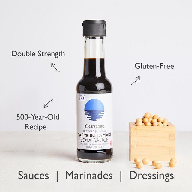 Clearspring Organic Yaemon Tamari Soya Sauce thumbnail 2