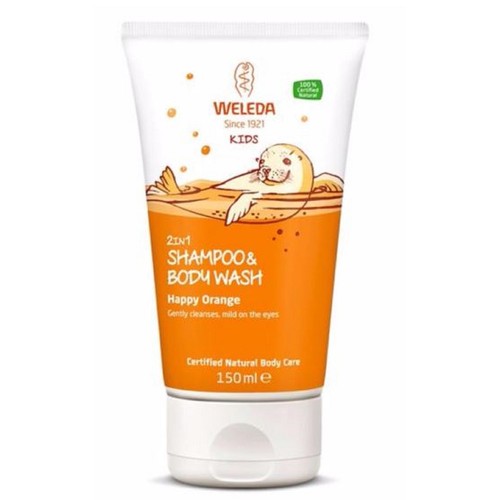 Weleda Kids 2in1 Orange Vegan Shampoo & Body Wash