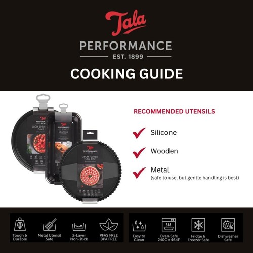 Tala 4 Non-stick Tart Tins, 10cm dia  thumbnail 6