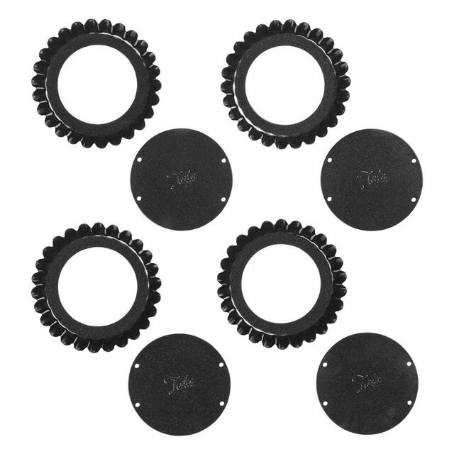 Tala 4 Non-stick Tart Tins, 10cm dia thumbnail 3