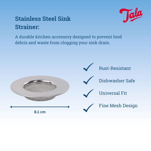 Tala Stainless Steel Sink Strainer thumbnail 2