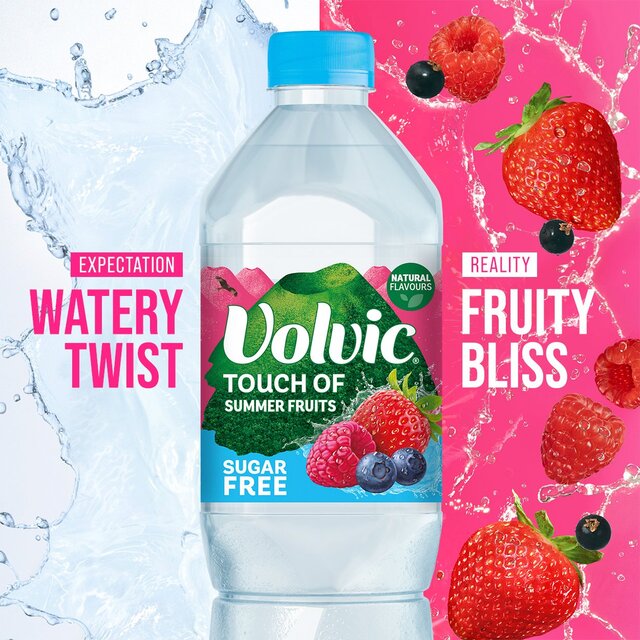 Volvic Touch of Fruit Summer Fruits Sugar Free Still Flavoured Water thumbnail 2