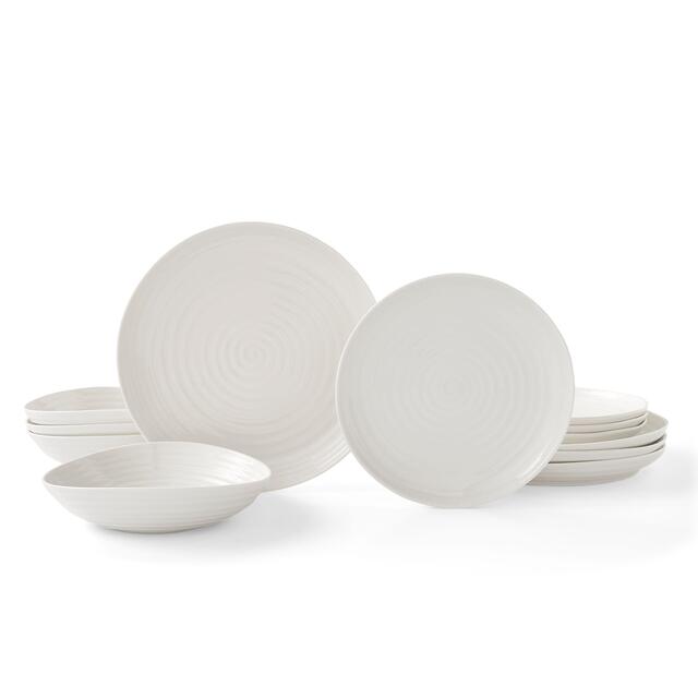 Sophie Conran White Porcelain Coupe Dinner Set