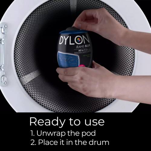 Dylon Machine Dye Pod Jeans Blue thumbnail 3