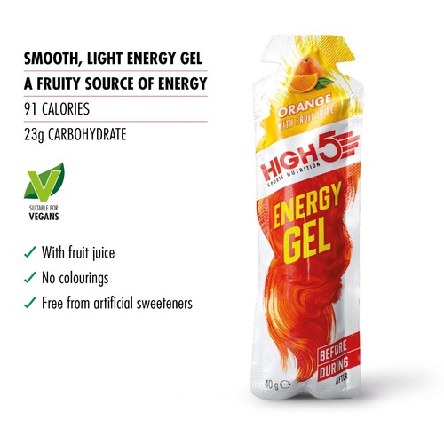 HIGH5 Energy Gel Orange thumbnail 3