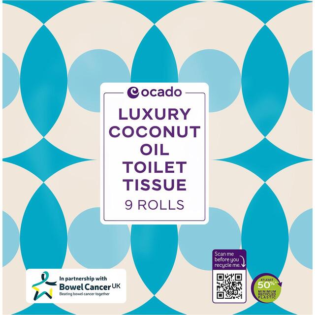 Ocado Luxury Coconut Oil Toilet Tissue