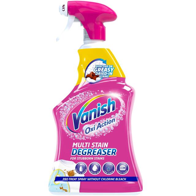Vanish Oxi Action Fabric Stain Remover Pre-Wash Spray Colours