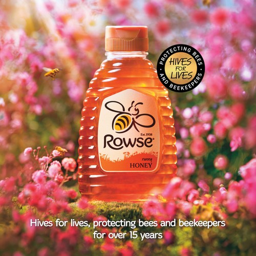 Rowse Blossom Pure & Natural Squeezable Honey thumbnail 4