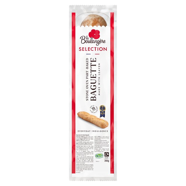 La Boulangere Plain Stone Oven Part-Baked Baguette