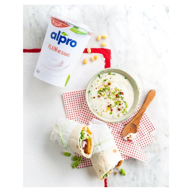Alpro Plain No Sugars Yoghurt Alternative thumbnail 3