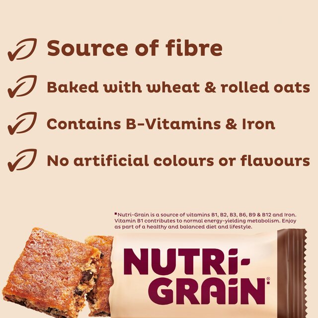 Kellogg's Nutri Grain Elevenses Chocolate Chip Bakes thumbnail 3
