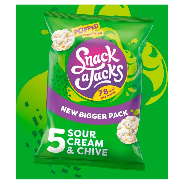Snack a Jacks Sour Cream & Chive Multipack Rice Cakes thumbnail 4