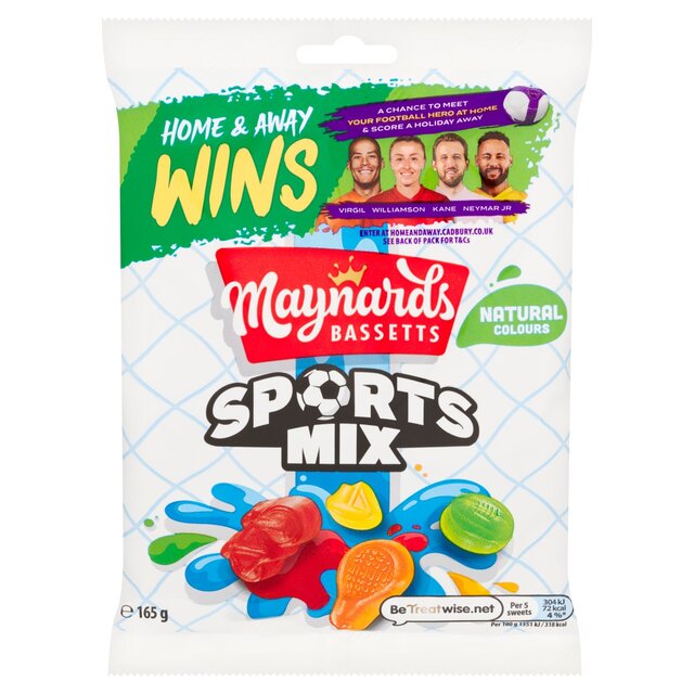 Maynards Bassetts Sports Mix Sweets Bag thumbnail 2