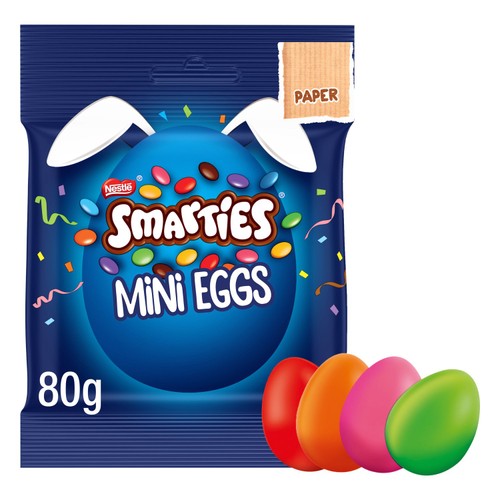 Smarties Milk Chocolate Mini Eggs Bag
