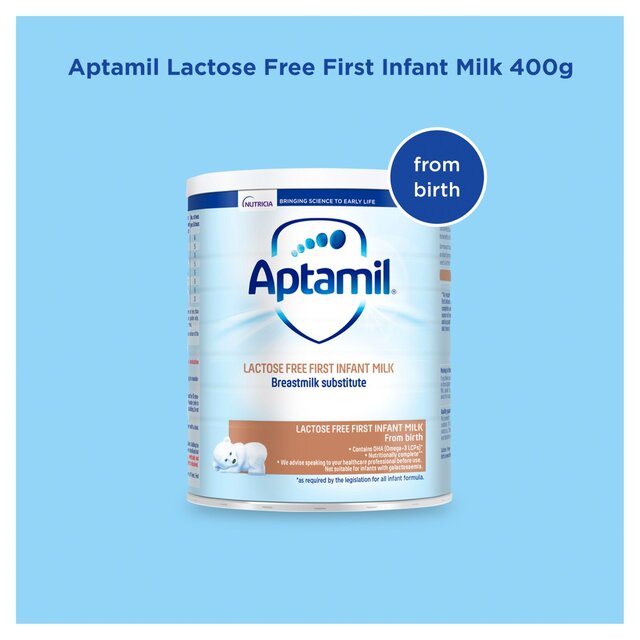 Aptamil Lactose Free Baby Milk Formula Powder Birth for Lactose Intolerance thumbnail 5