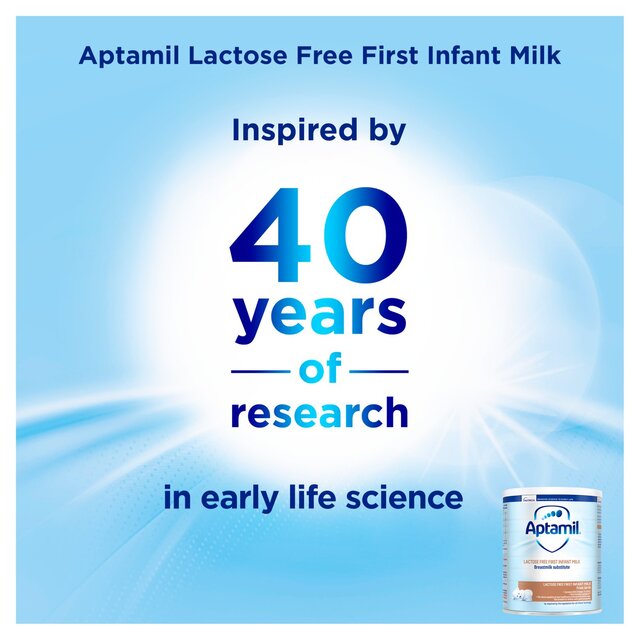 Aptamil Lactose Free Baby Milk Formula Powder Birth for Lactose Intolerance thumbnail 6