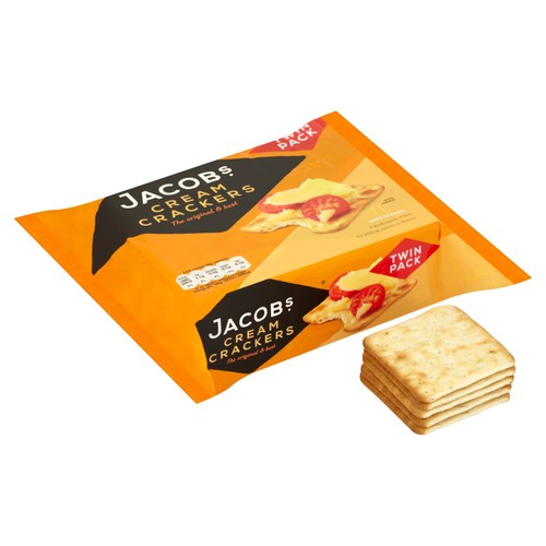 Jacob's Original Cream Crackers Twin Pack thumbnail 2