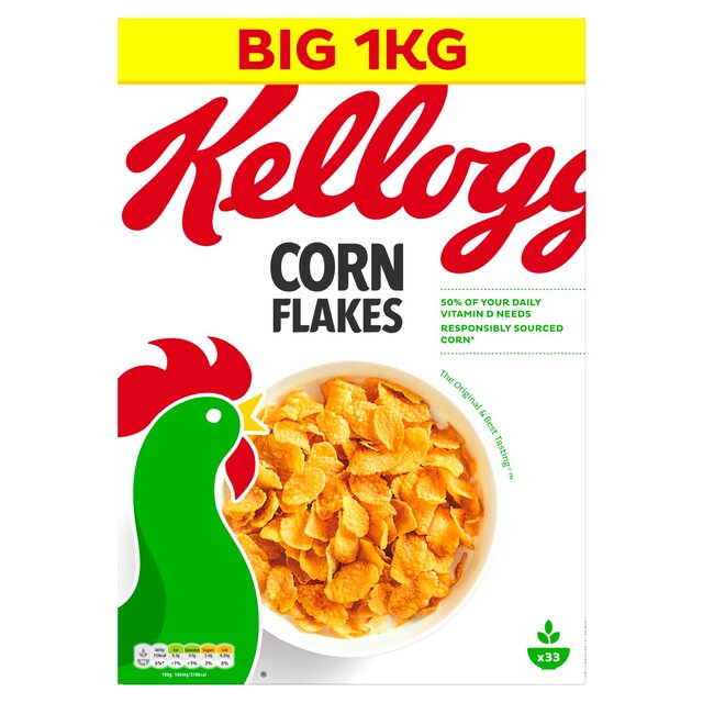 Kellogg's Corn Flakes Breakfast Cereal thumbnail 2