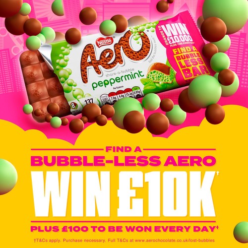 Aero Bubbles Peppermint Mint Chocolate Sharing Bag thumbnail 7
