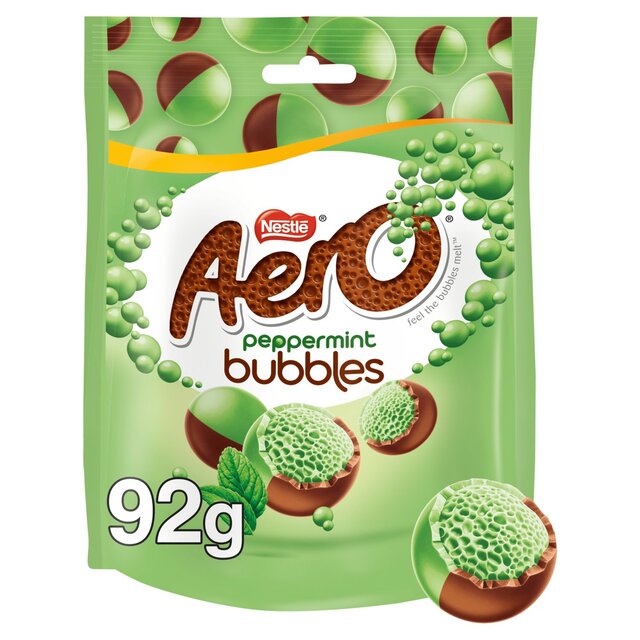 Aero Bubbles Peppermint Mint Chocolate Sharing Bag