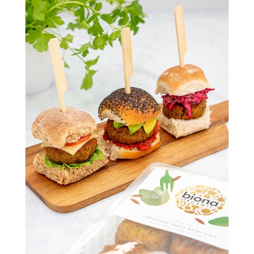 Biona Organic Quinoa Mini Burgers thumbnail 4