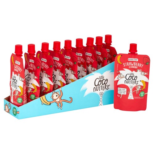 The Coconut Collab Strawberry & Banana Coconut Smoothie Pouch