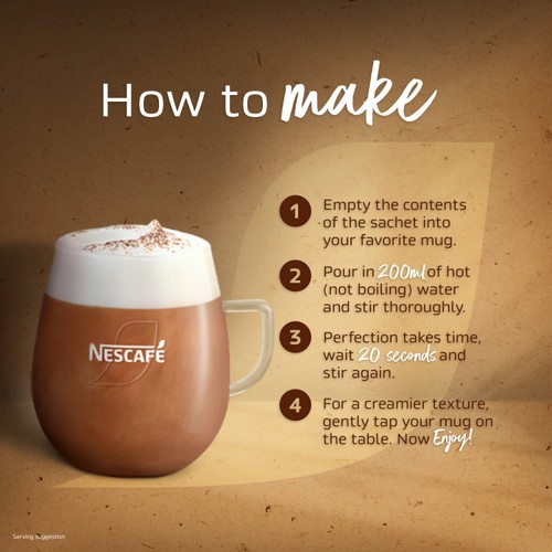 Nescafe Latte Instant Coffee 7 Sachets thumbnail 5