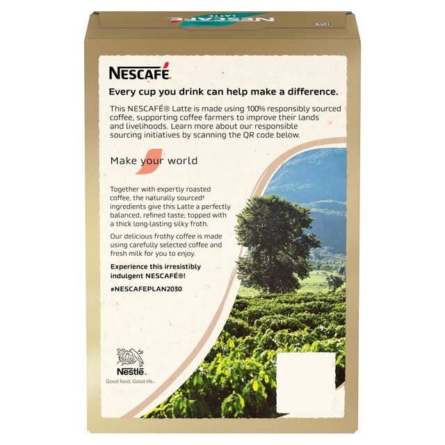 Nescafe Latte Instant Coffee 8 Sachets thumbnail 3