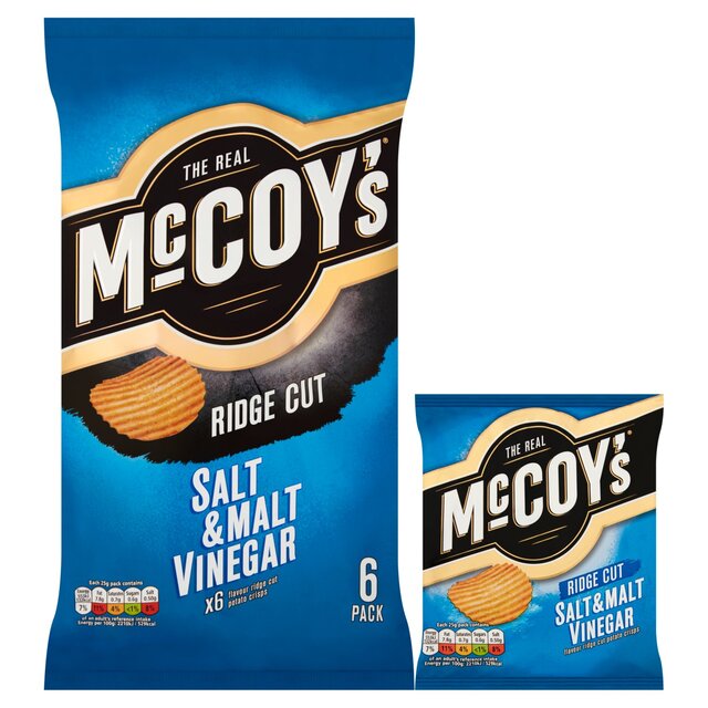 McCoy's Salt & Malt Vinegar Multipack Crisps thumbnail 2
