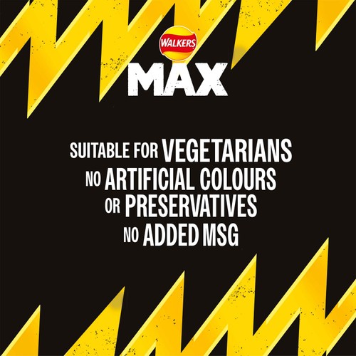 Walkers Max Strong Jalapeno & Cheese Sharing Bag Crisps thumbnail 5