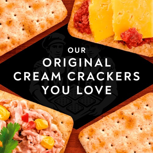 Jacob's High Fibre Cream Crackers thumbnail 2