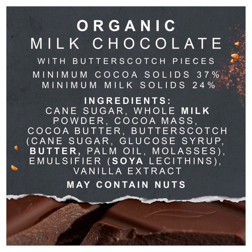 Green & Black's Organic Butterscotch Milk Chocolate Bar thumbnail 4