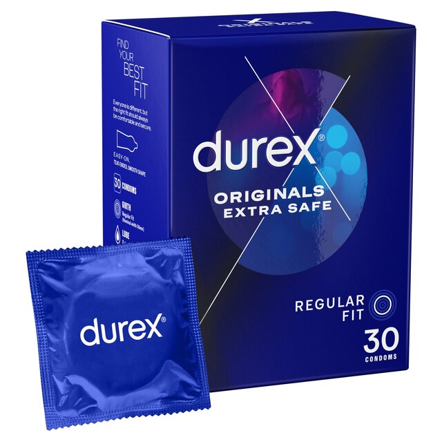 Durex Originals Extra Safe Condoms Regular Fit thumbnail 2