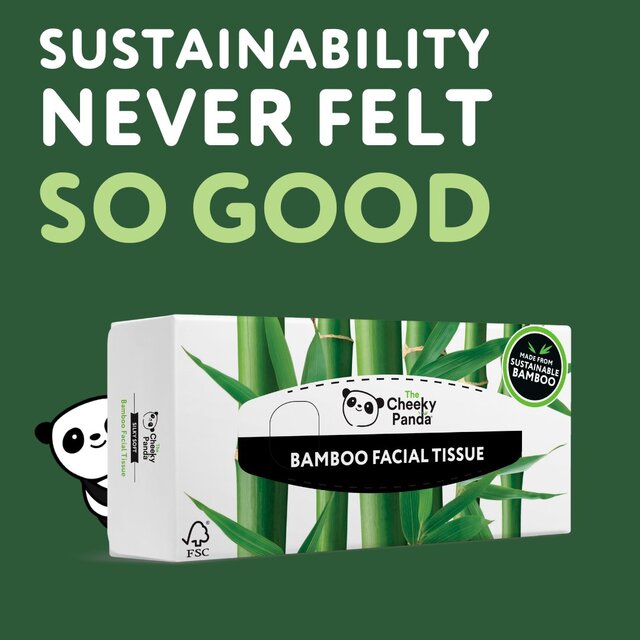 Cheeky Panda Natural Bamboo Facial Tissue thumbnail 10