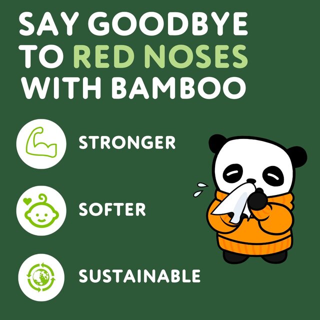 Cheeky Panda Natural Bamboo Facial Tissue thumbnail 4