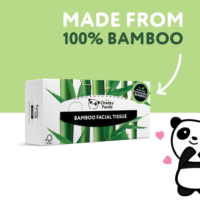 Cheeky Panda Natural Bamboo Facial Tissue thumbnail 7