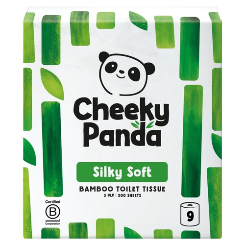 Cheeky Panda Natural Bamboo Toilet Tissue