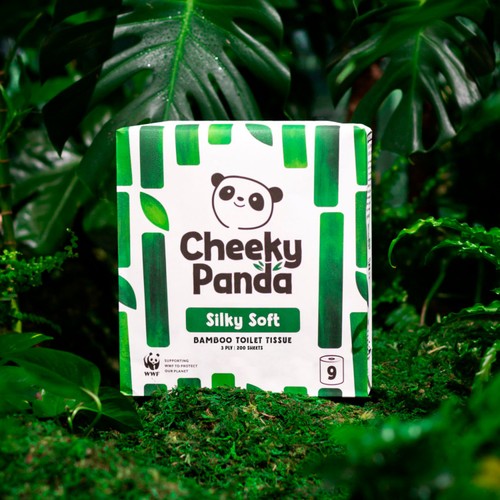 Cheeky Panda Natural Bamboo Toilet Tissue thumbnail 2