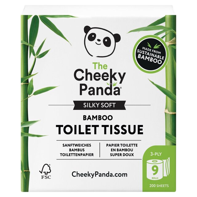 Cheeky Panda Natural Bamboo Toilet Tissue