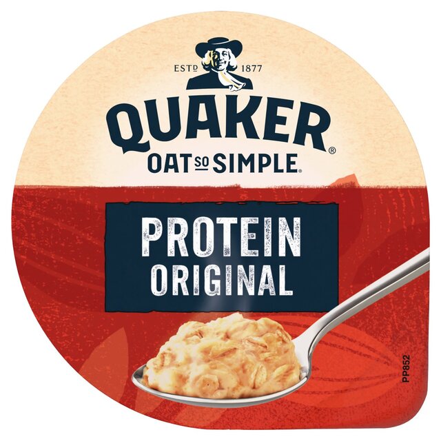Quaker Oat So Simple Protein Porridge Cereal Pot Original thumbnail 3