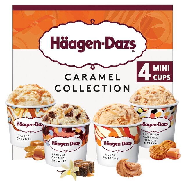 Haagen-Dazs Caramel Collection Mini Cups Ice Cream