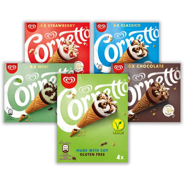 Cornetto Gluten Free & Dairy Free Vegan Ice Cream Cones thumbnail 10