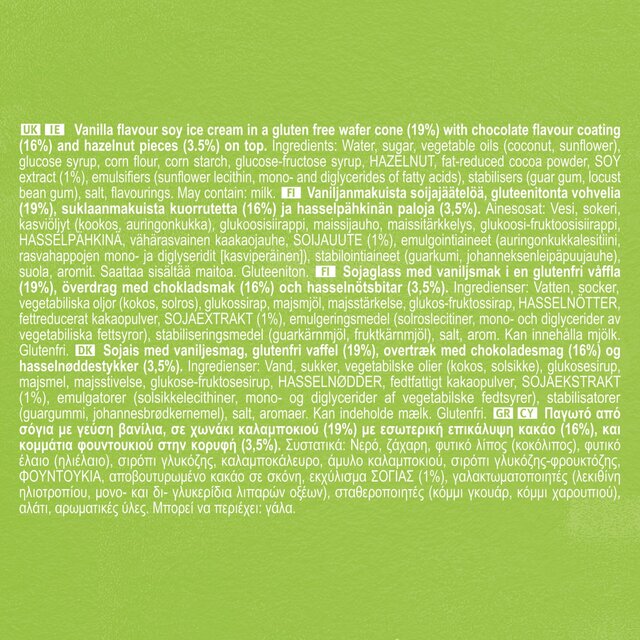 Cornetto Gluten Free & Dairy Free Vegan Ice Cream Cones thumbnail 4