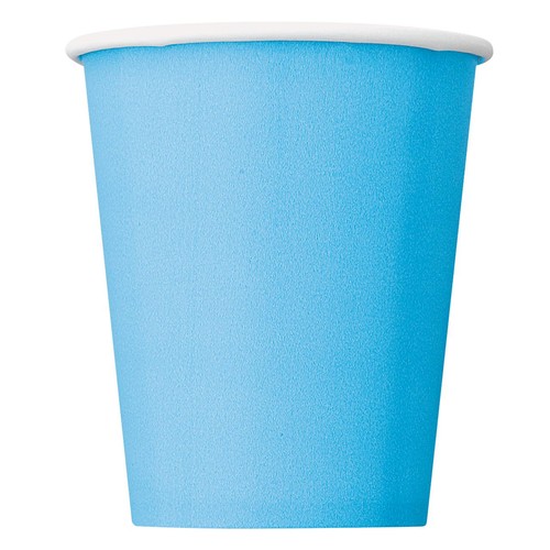 Powder Blue Paper Party Cups thumbnail 2