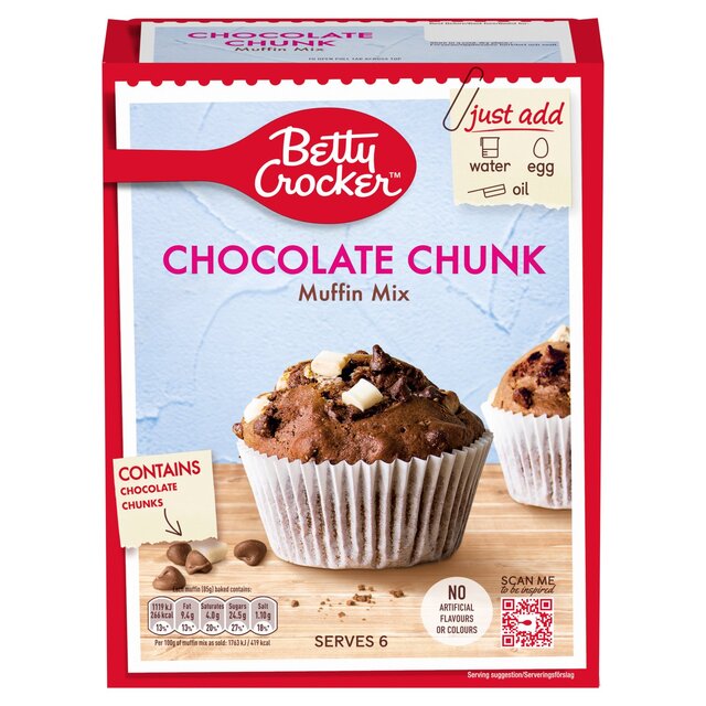 Betty Crocker Chocolate Chunk Muffin Mix thumbnail 2