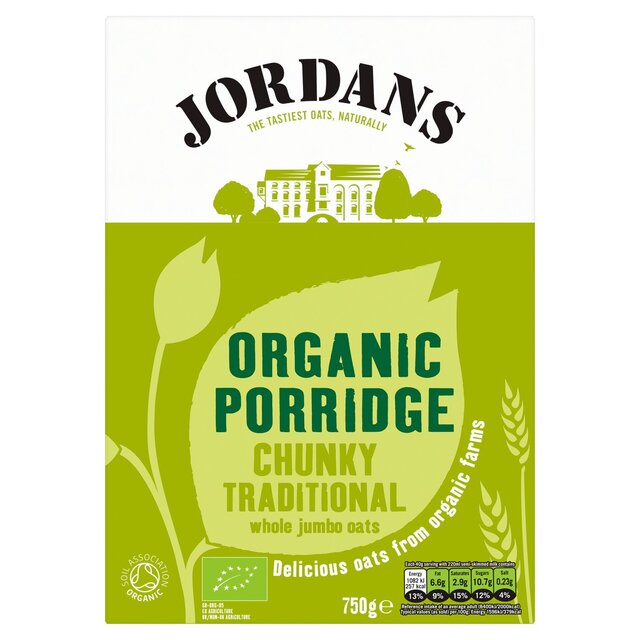 Jordans Organic Jumbo Porridge Oats Breakfast Cereal thumbnail 3