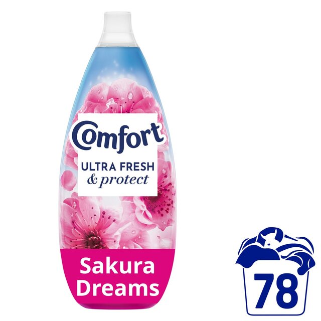 Comfort Ultra Fresh & Protect Fabric Conditioner Sakura Dreams 78 washes
