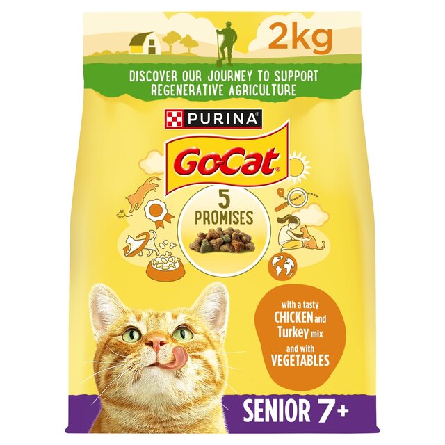 Go-Cat Senior Chicken Dry Cat Food